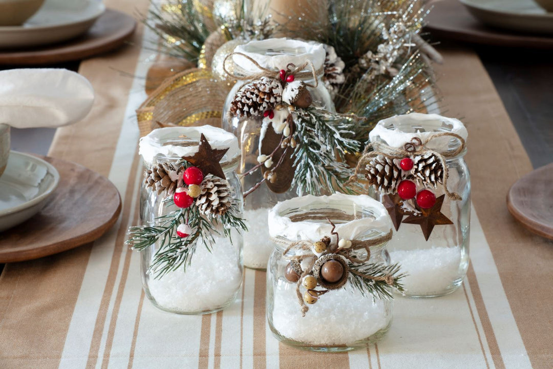 True Snow Mason Jars