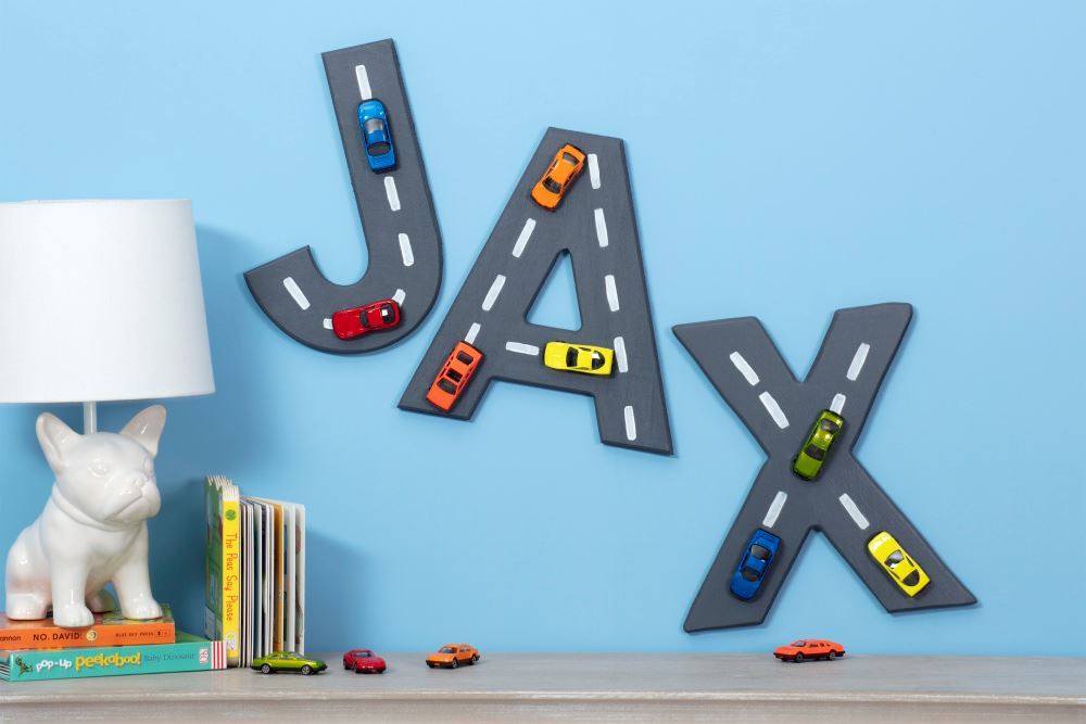 Easy DIY Name Sign for Kids