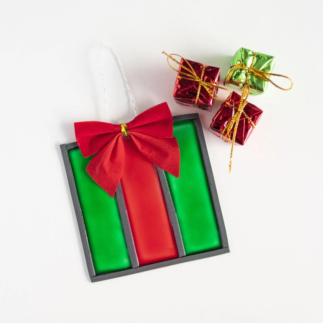 Faux Stained Glass DIY Christmas Ornament