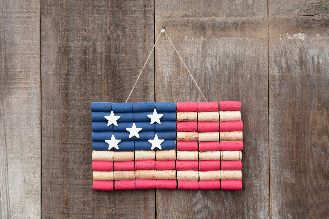 Patriotic Cork Flag