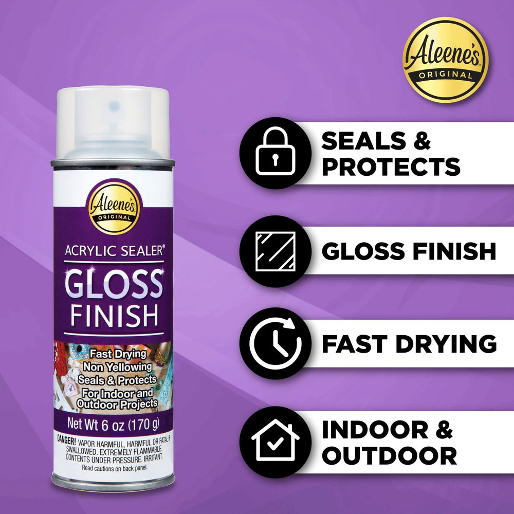 Picture of 26412 Aleene's® Spray Acrylic Sealer Gloss 6 oz.
