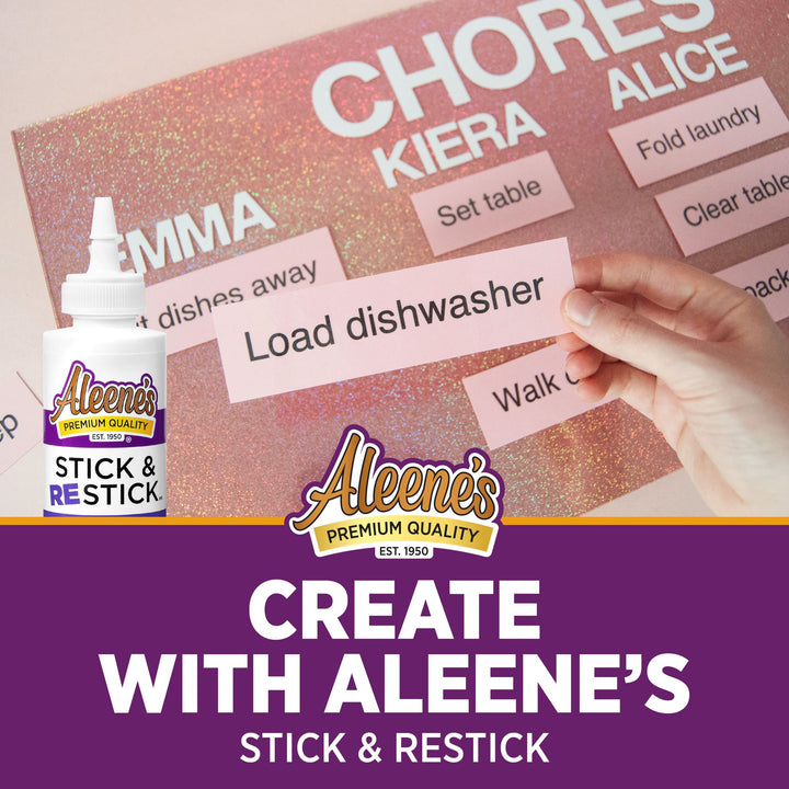 Picture of 43233 Aleene's Stick & Restick Repositionable Temporary Adhesive 4 fl. oz.
