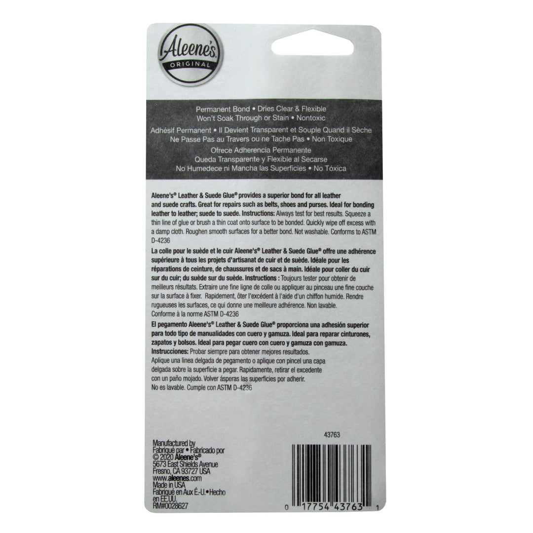 Picture of 43763 Aleene's Leather & Suede Glue 2 fl. oz.