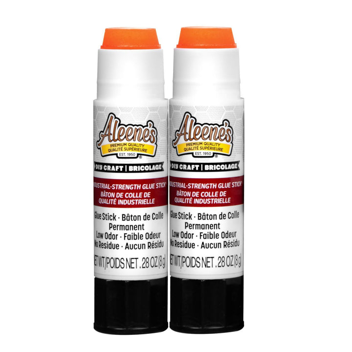 Picture of 43239 Aleene's DIY Craft Industrial-Strength Glue Sticks 2 Pack (contents no lids)