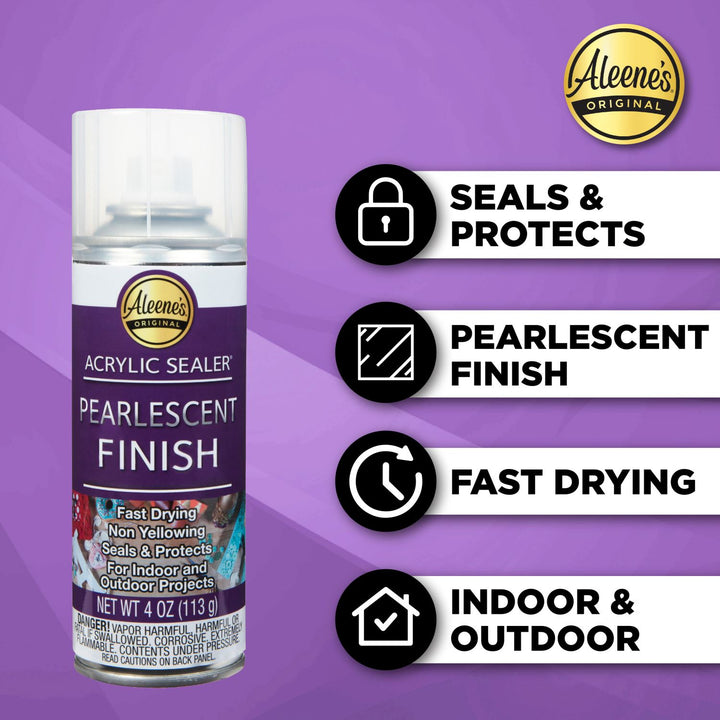 Picture of 45796 Spray Acrylic Sealer Pearlescent Finish 6 oz.